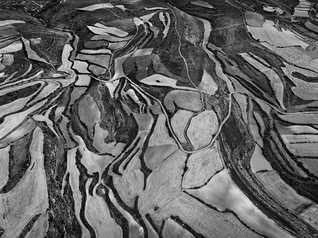 Edward Burtynsky, Dryland Farming #24, Mone-gros County, Aragon, Spain, 2010